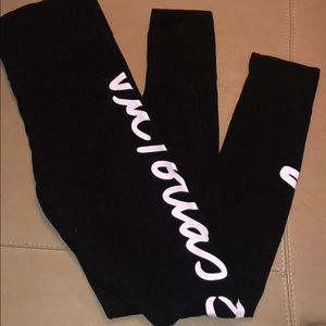 Victoria’s Secret fold over yoga leggings